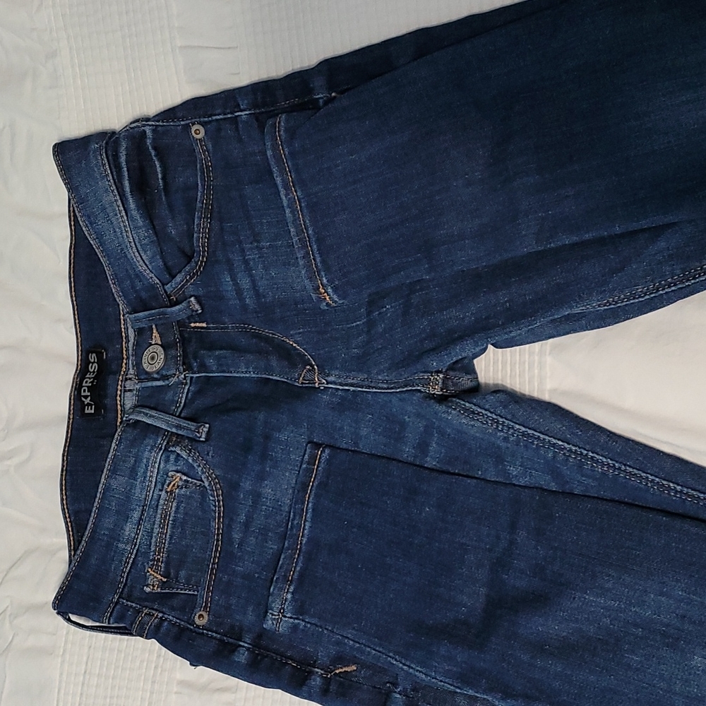 Express Mid Rise Jean Legging - Picture 9 of 10